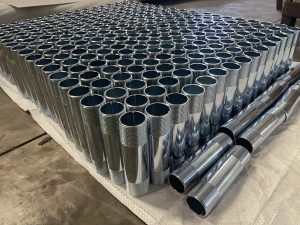 Stainless steel threaded pipe