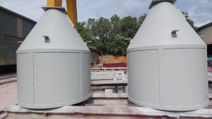 Powder Coated Silos