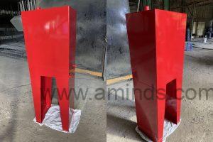 Fuel Tanks with Pressed Legs