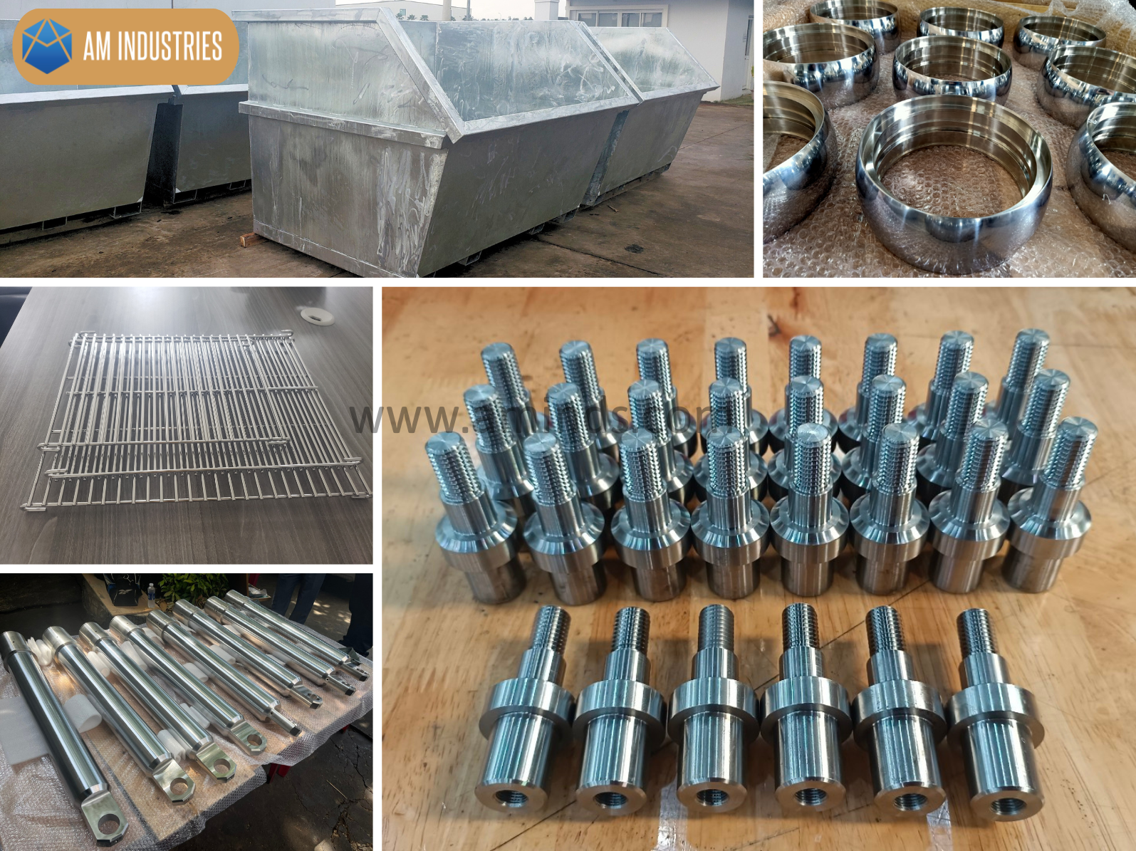 Stainless Steel Components At AM Industries Vietnam